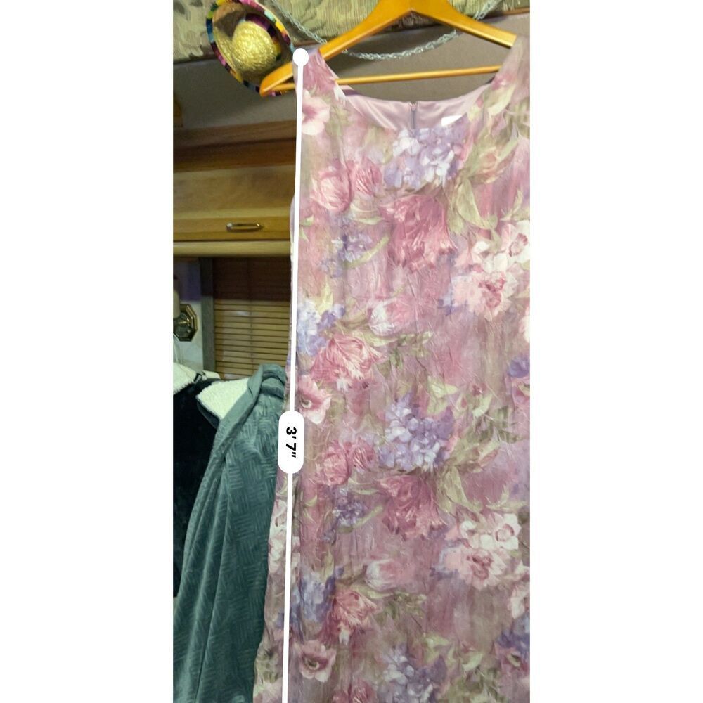 Vintage Miss Dorby Floral Dress and Jacket Set Medium - Picture 6 of 11